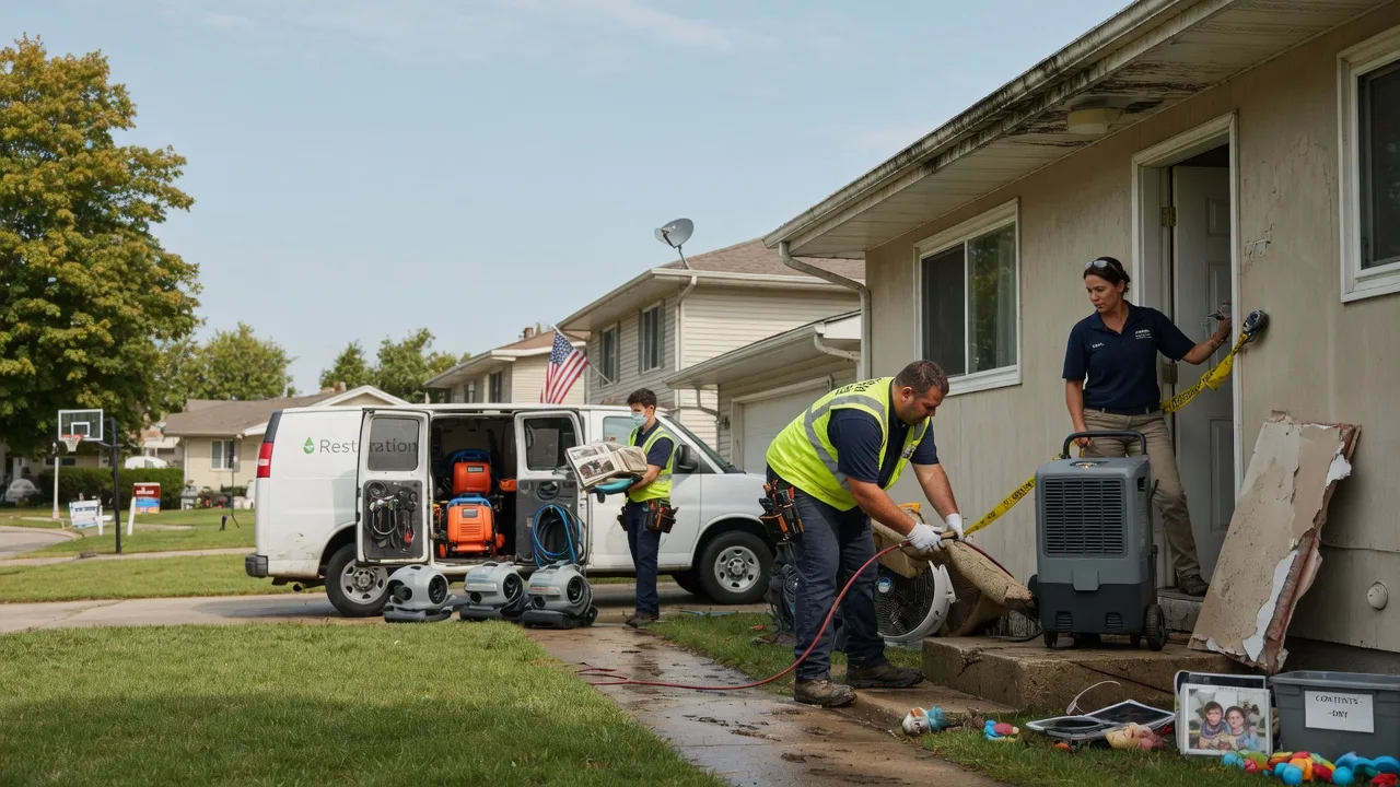 Water Damage Restoration in Stilesville, IN near me